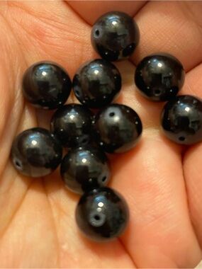 50 10mm Goldstone Beads!